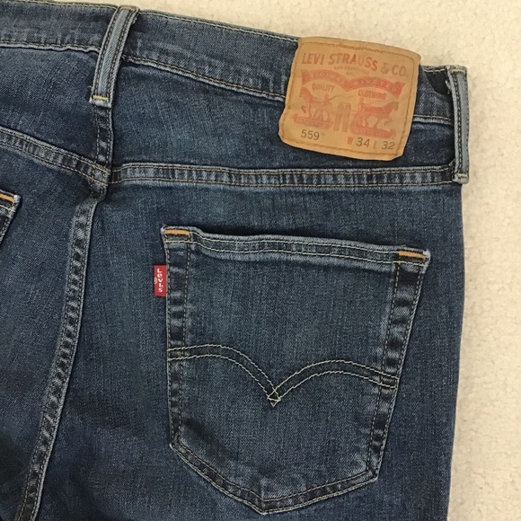 Levi's Other - Levi's 559 Mens blue jeans 34w x 32L